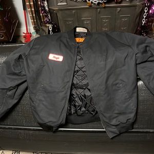 Mens mechanic bomber jacket